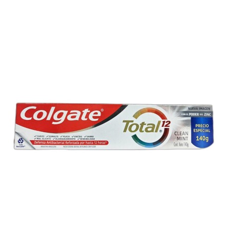 CREMA DENTAL COLGATE TOTAL 12 HS 140 G CLEAN MINT CREMA DENTAL COLGATE TOTAL 12 HS 140 G CLEAN MINT