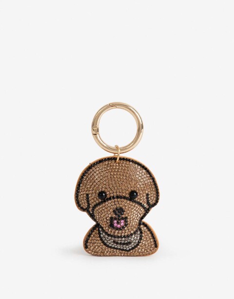 Llavero Strass Llavero Perro Strass. - Combinacion Bicolor