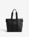 Shopper Engomado Cartera Formato Shopper Rue Du Voyage - Negro