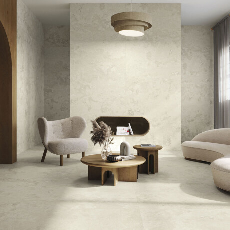 Porcelanato Travertino Beige Mate 120X260Cm Piso Pared 000