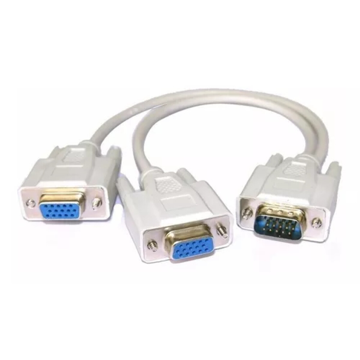 Splitter VGA un macho a dos hembras 