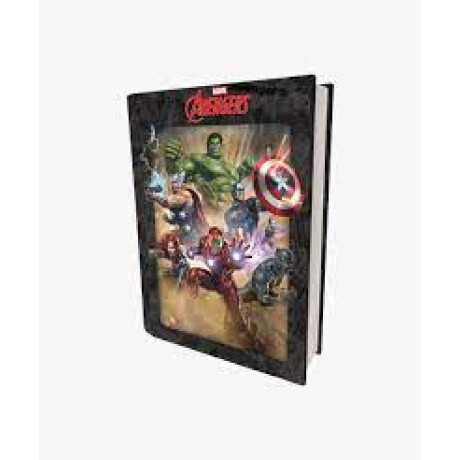 Puzzle-3D-300-Piezas-Lata-libro- Avengers Puzzle-3D-300-Piezas-Lata-libro- Avengers