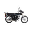 Moto Baccio Calle Classic Fs 125cc Freno Disco / Rueda Rayos Negro