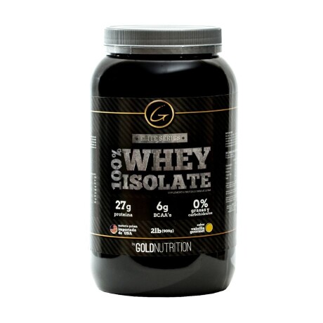 Whey Isolate 2lb Gold Nutrition Vainilla