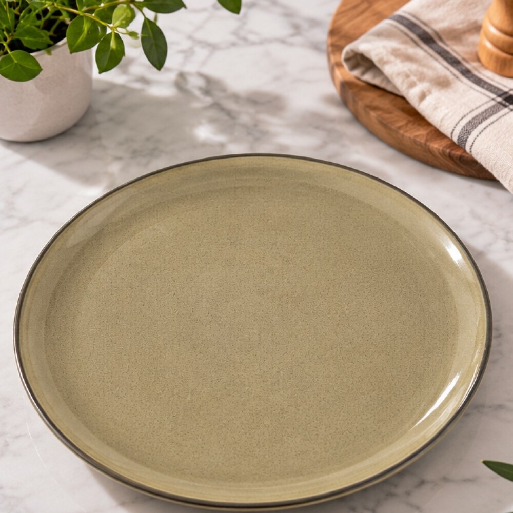 Plato llano Ocre 26 cm OXFORD Plato llano Ocre 26 cm OXFORD