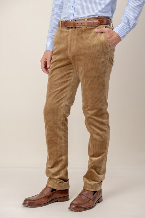 Pantalón Corduroy Beige