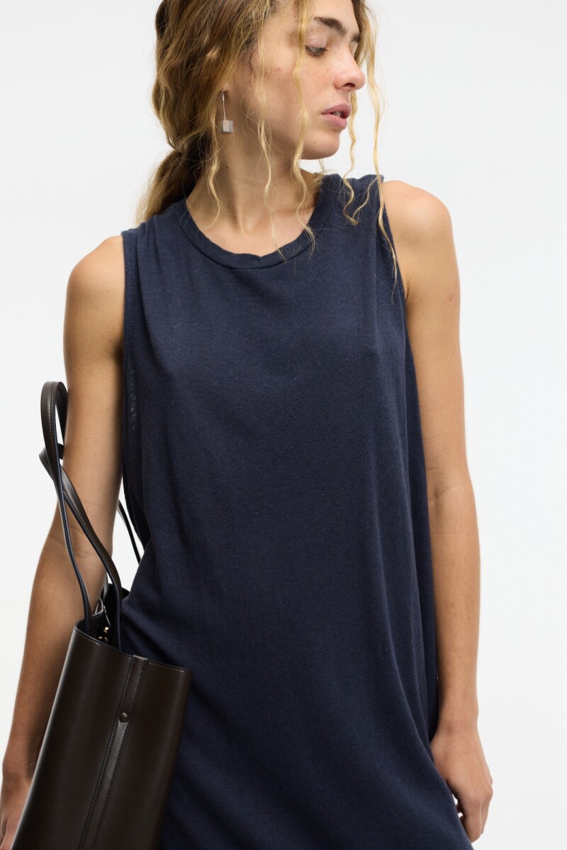 VESTIDO RUBO Azul