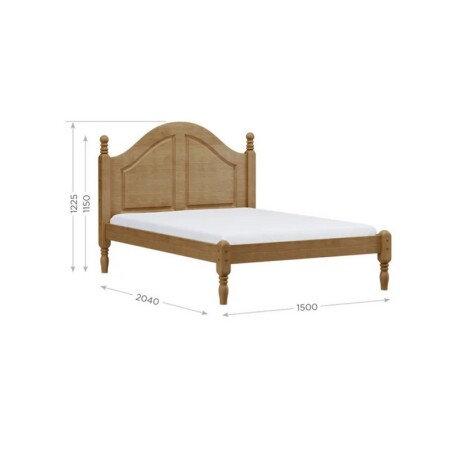 CAMA FINESTRA DOS PLAZAS 1.40MTS. OURO FREIJO CAMA FINESTRA DOS PLAZAS 1.40MTS. OURO FREIJO