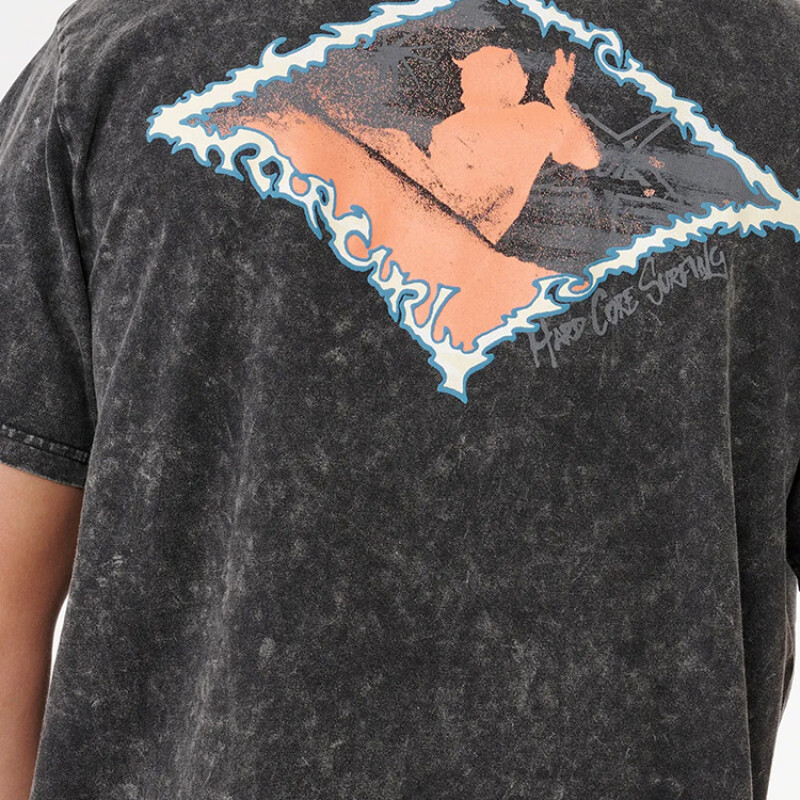 Remera Rip Curl Raw Energy Thrash Tee - Negro Remera Rip Curl Raw Energy Thrash Tee - Negro