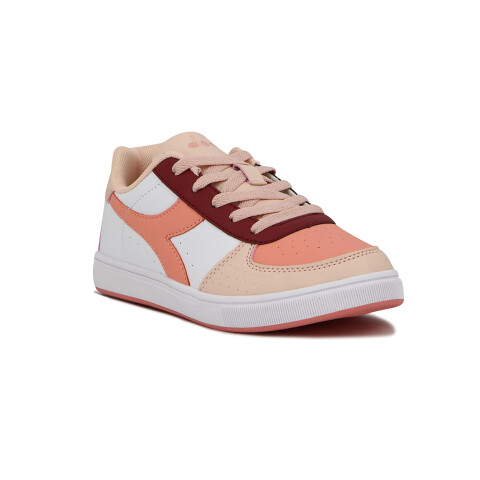 Diadora HELIO Lifestyle Kids - Rosado/Beige Rosado-Beige