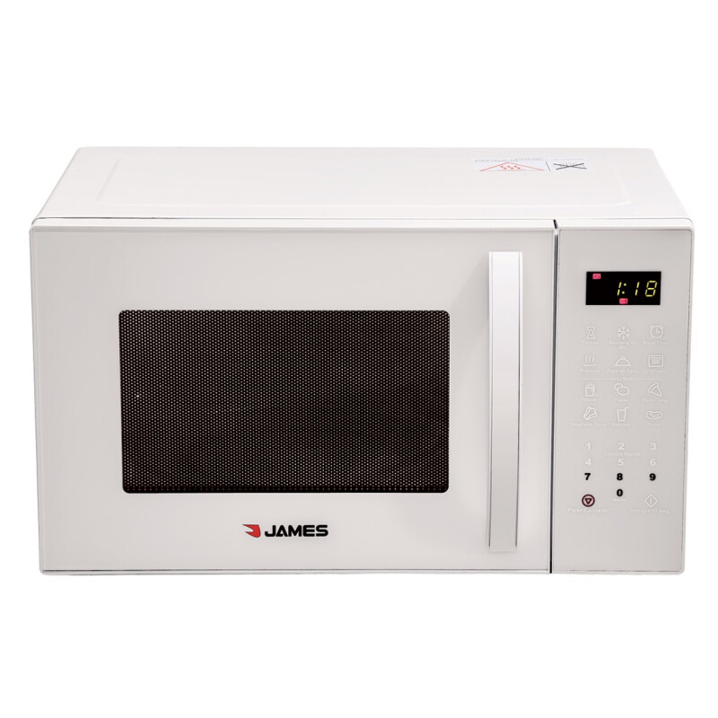 Microondas James 23 Litros BLANCO J-23 MDB Microondas James 23 Litros BLANCO J-23 MDB