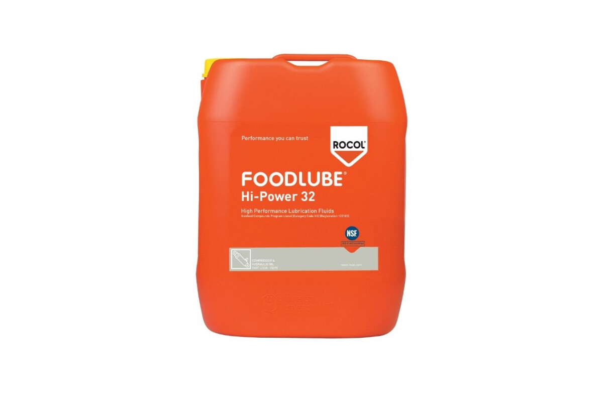 Aceite Hidraulico Sintetico de Base PAO con una Viscosidad ISO VG 32 FOODLUBE HI POWER 32 1L Aceite Hidraulico Sintetico de Base PAO con una Viscosidad ISO VG 32 FOODLUBE HI POWER 32 1L
