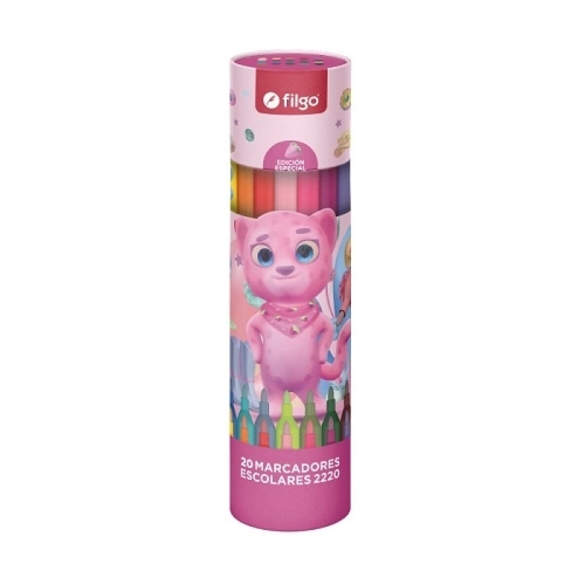 Marcadores Filgo Divertidos - Leoparda 