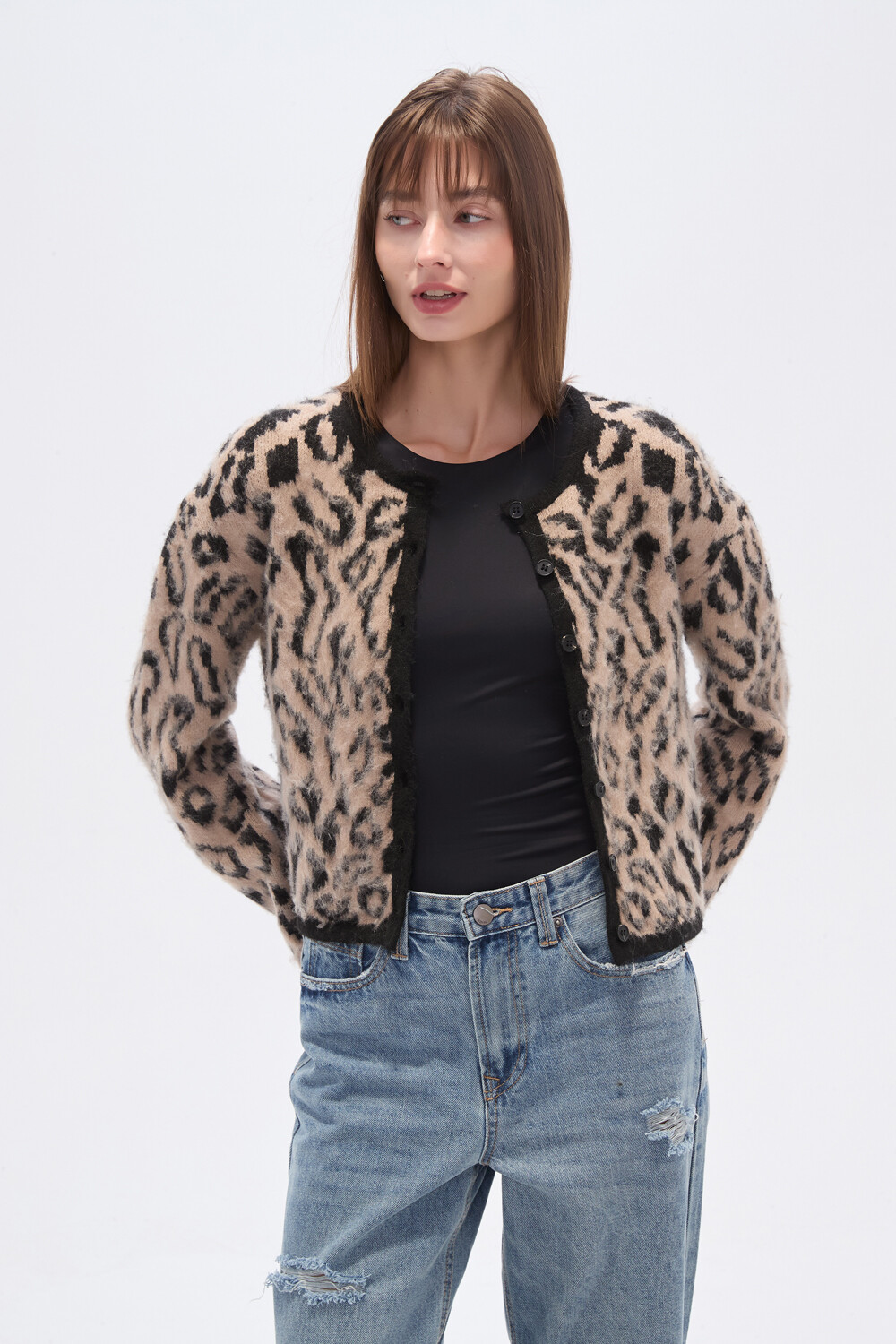 Cardigan Saurene Estampado 1