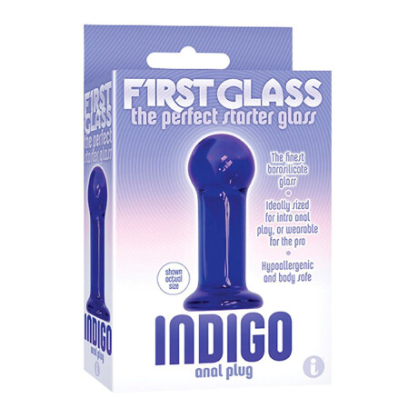 Mini Plug Anal Indigo Mini Plug Anal Indigo