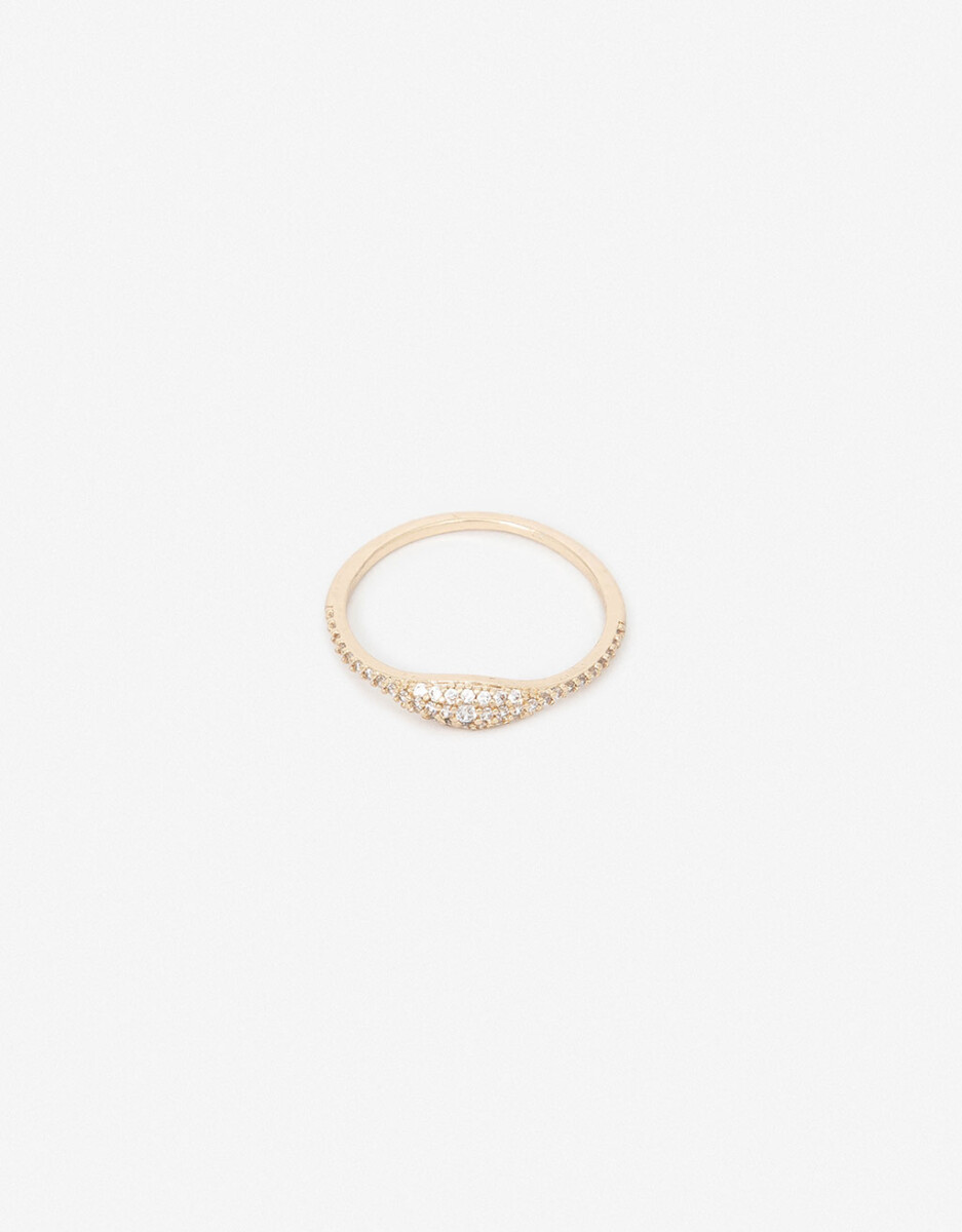 Anillo Con Cubic Zirconia 