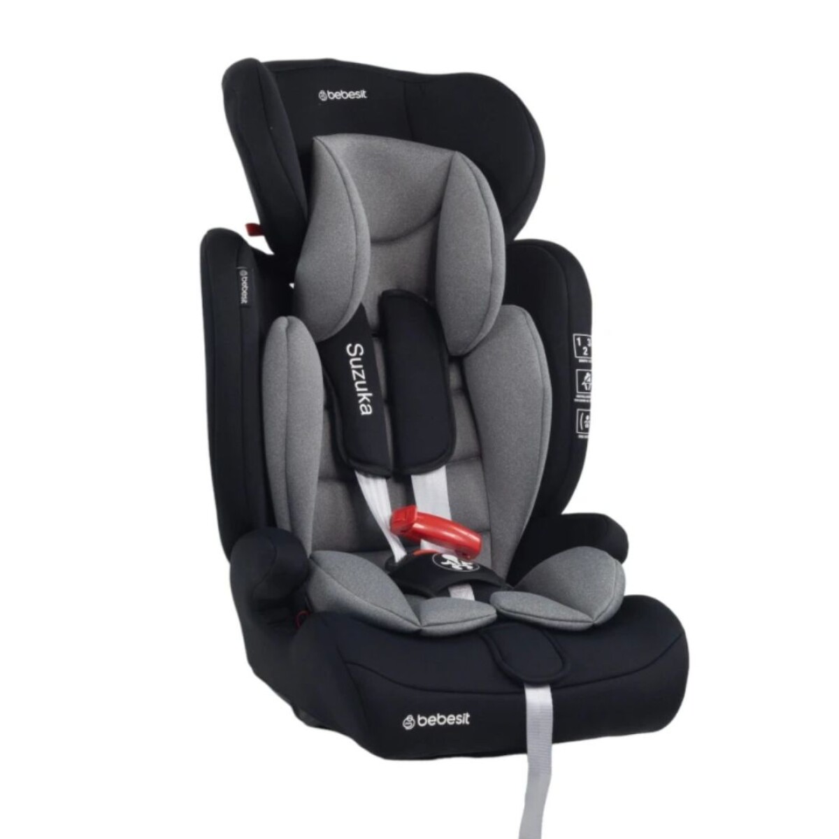 Bebesit Booster Convertible Suzuka 9 a 36 kg Gris 