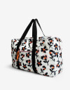 Porta Cosméticos Bolso Bolso Plegable Con Estampa Floral - Estampado Flores