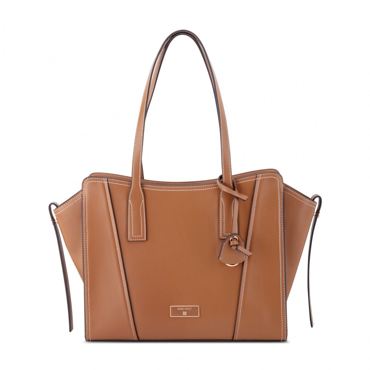 Tote Handbag Fleura - Brandy 