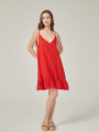 Vestido Lauren Rojo