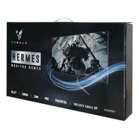 Monitor Gamer Perseo 24 IPS FHD 180 Hz Black