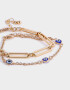 Pulseras Flexibles Sets Bañada en Oro Set De Pulseras Bañadas En Oro - Dorado