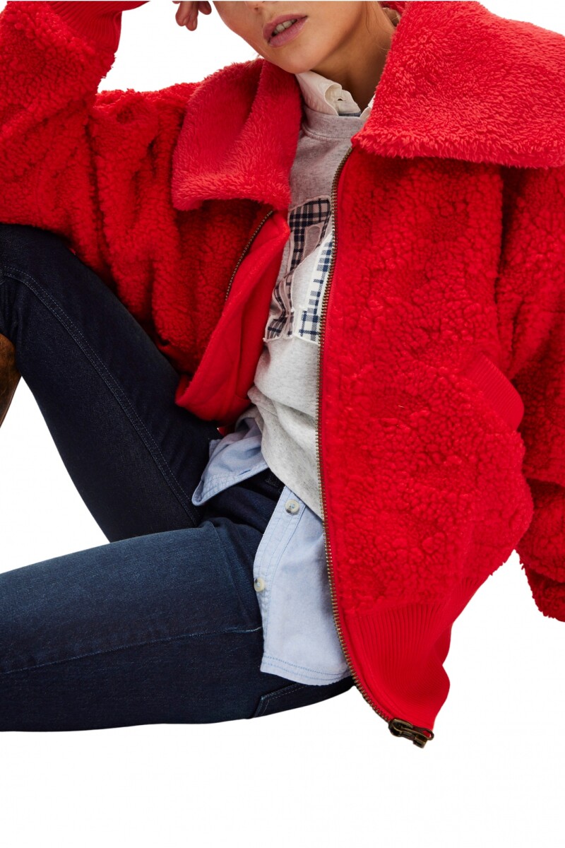 CARDIGAN COZY UP Rojo