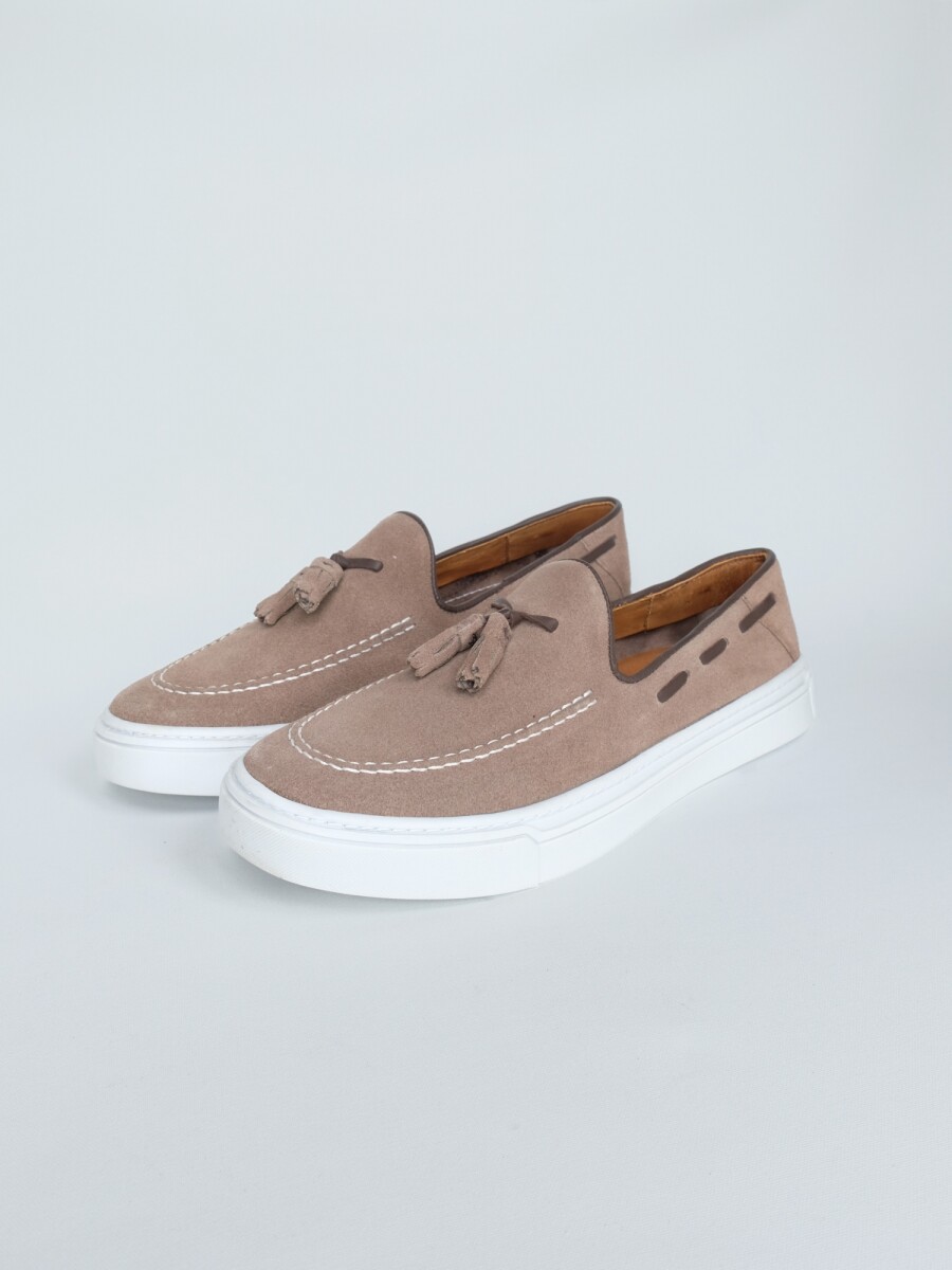 Zapato Slip On Gamuza - Rato 