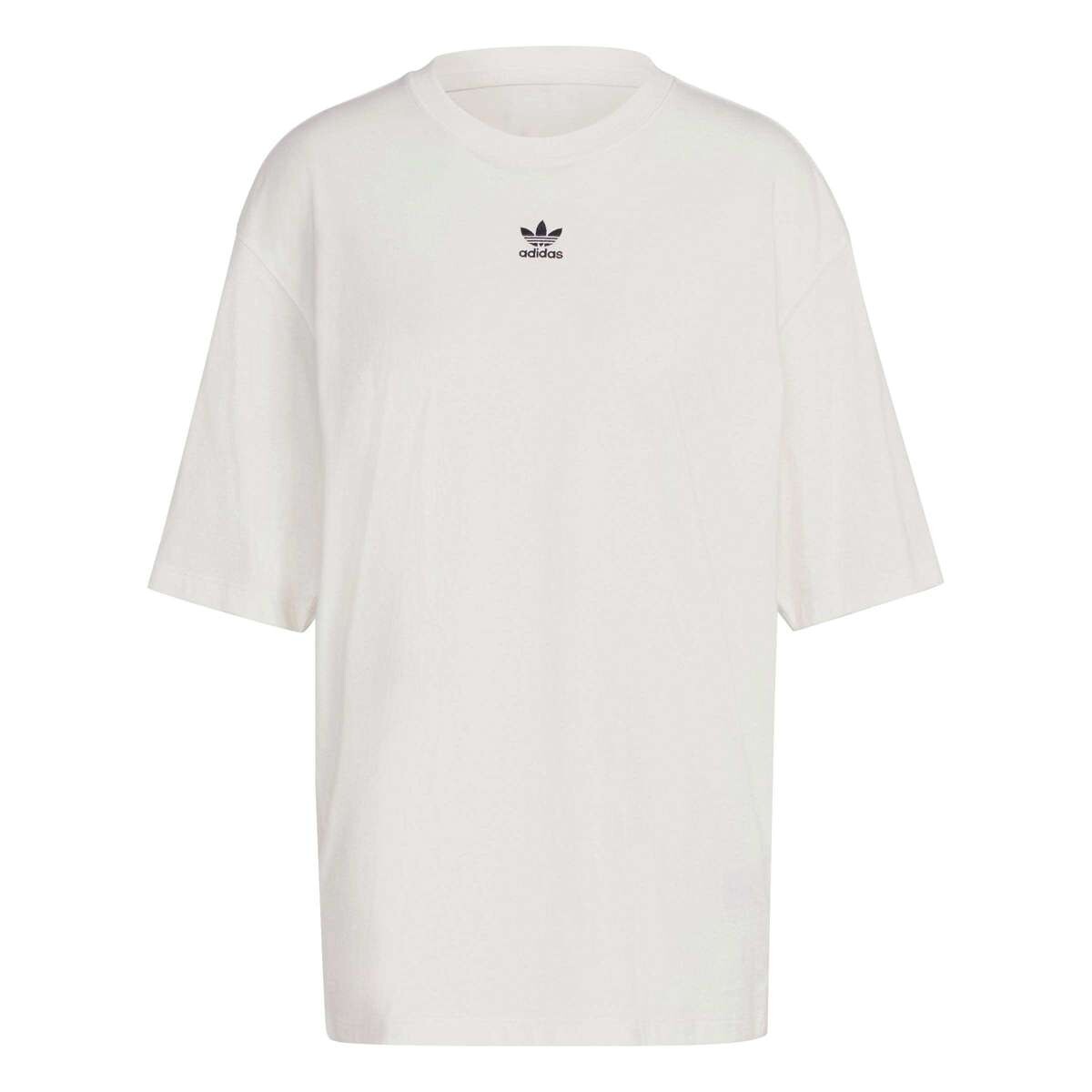Remera Essentials Boyfriend Tee de Mujer - Blanco 