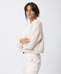 Sweater crop Alpaca Sweater crop Alpaca
