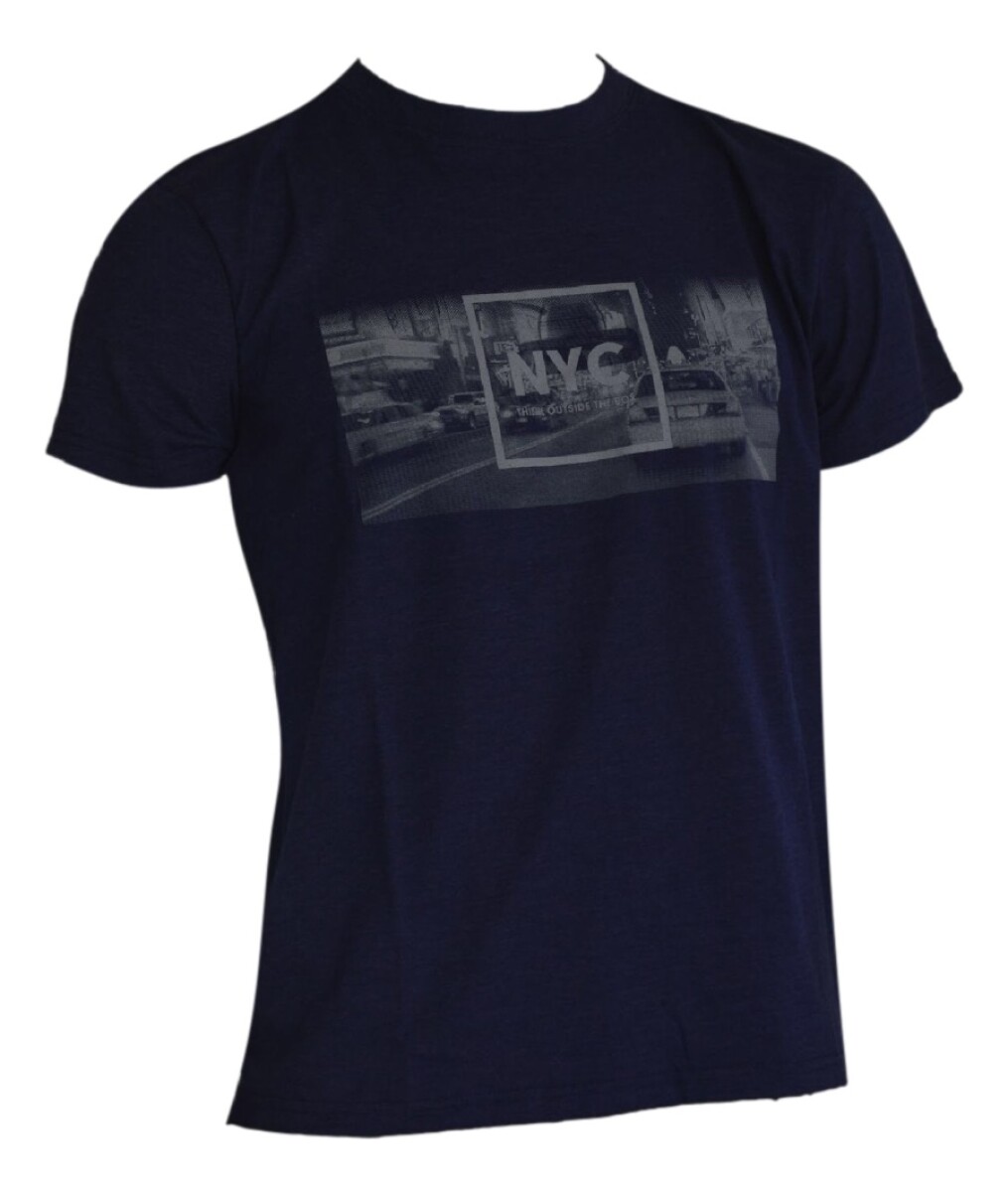 T-Shirt NYC - Azul 