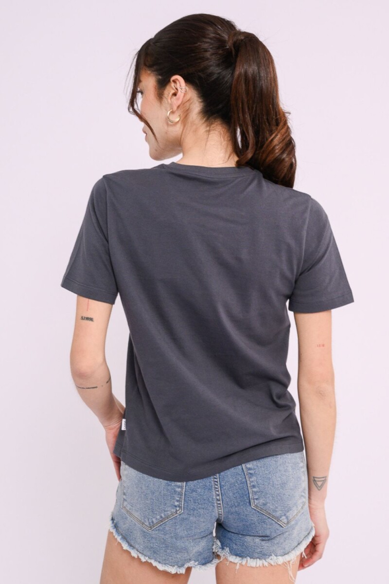 Remera estampada Azul