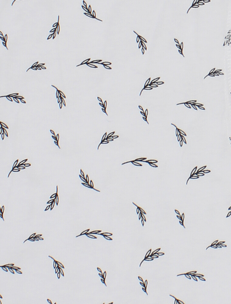 Boxer de Algodón Blanco Plantas