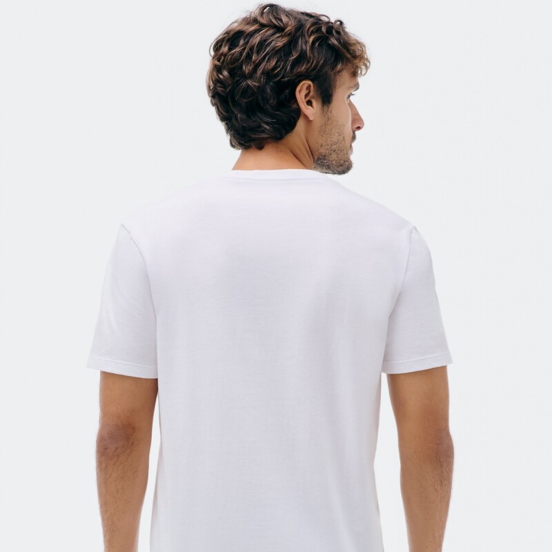 CAMISETA MM MASC BLANCO