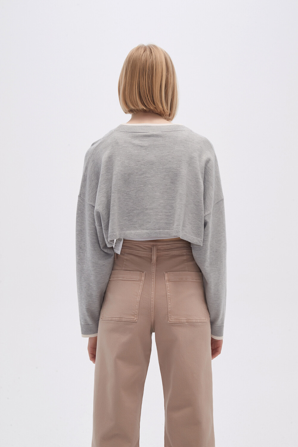 Sweater Liny Gris Melange