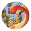 Puzzle Silueta Vaillant y el Dragón Puzzle Silueta Vaillant y el Dragón