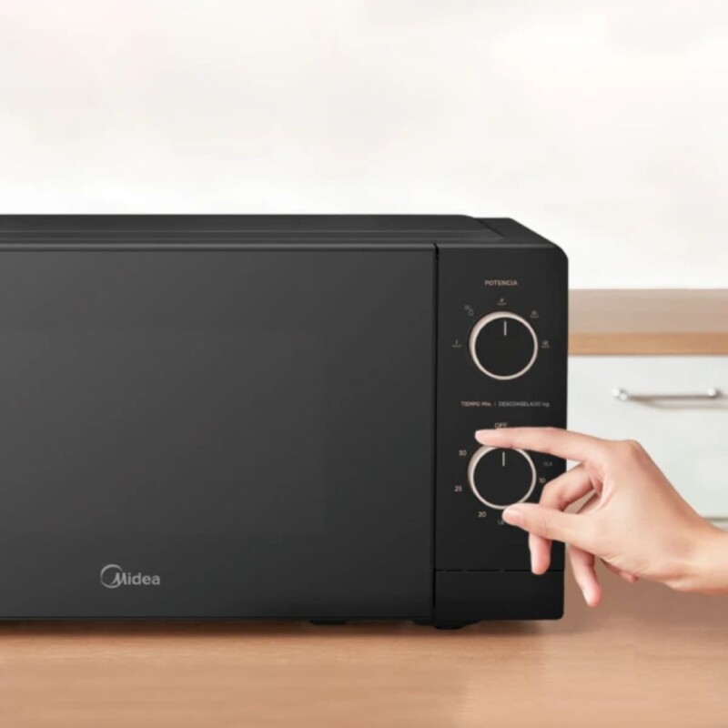 Horno microondas 20L Inverter Midea XmartWave Negro Horno microondas 20L Inverter Midea XmartWave Negro
