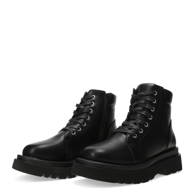 Bota de Mujer Miss Carol PONDS Borcego chato Negro