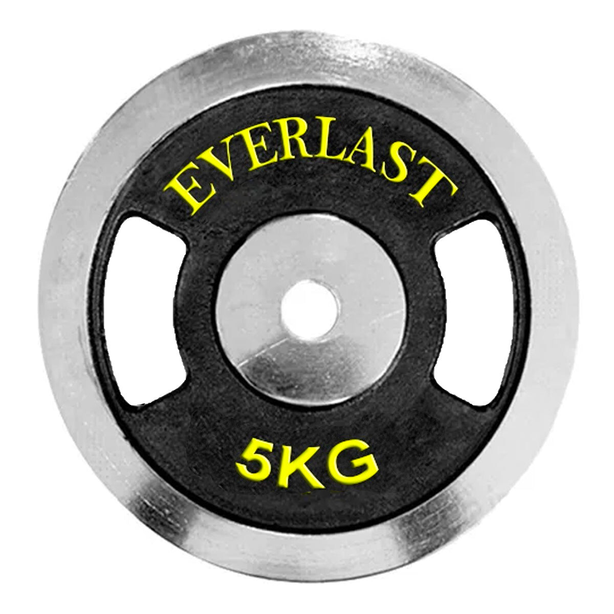Disco Everlast En Hierro Cromado Con Agarre 5kg 