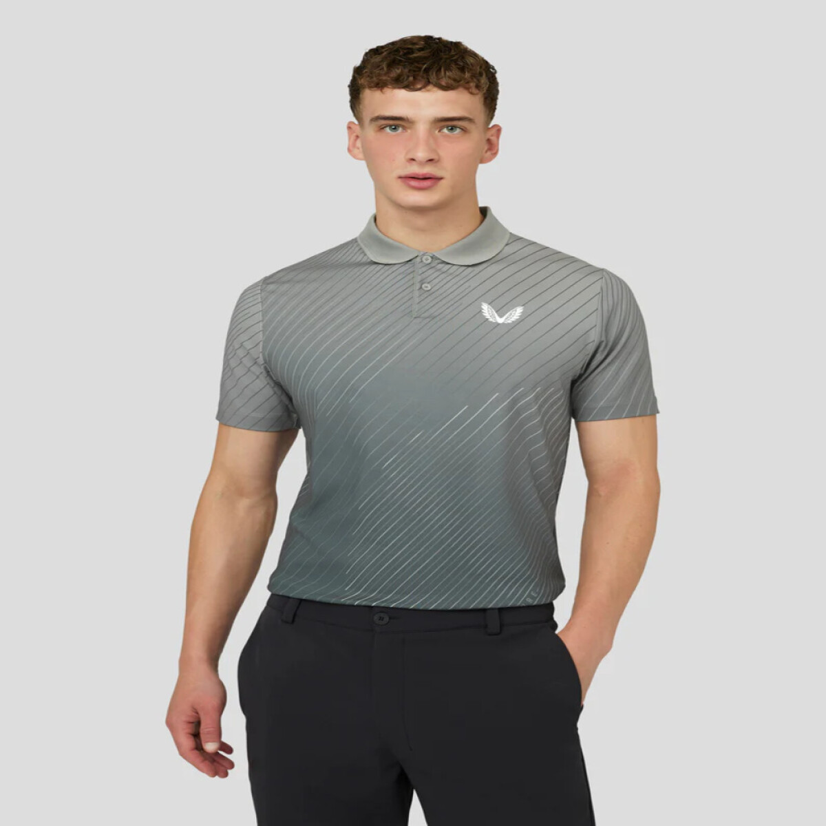 Geo Print Polo - Hombre 