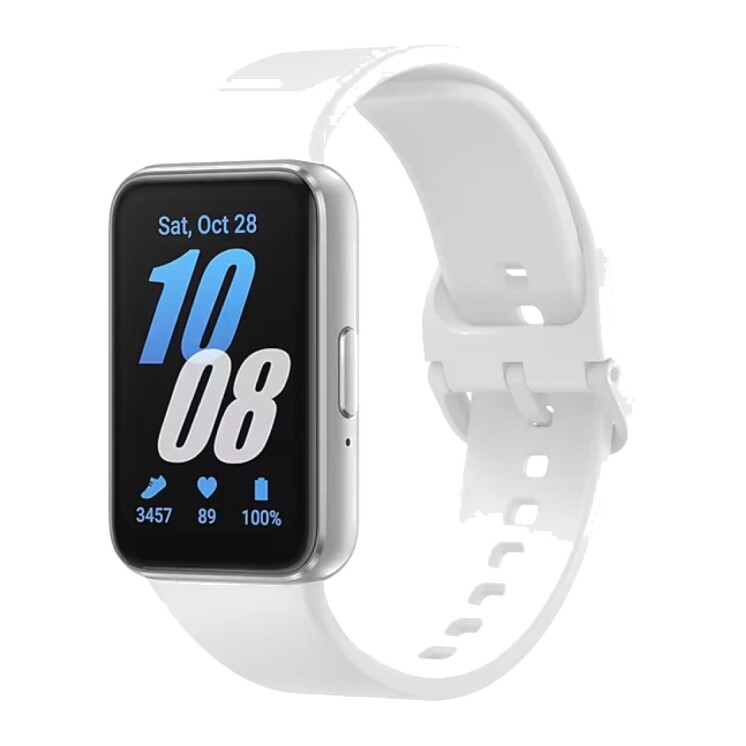 Pulsera Inteligente Samsung Galaxy Fit3 con Pantalla AMOLED de 1,6" Silver