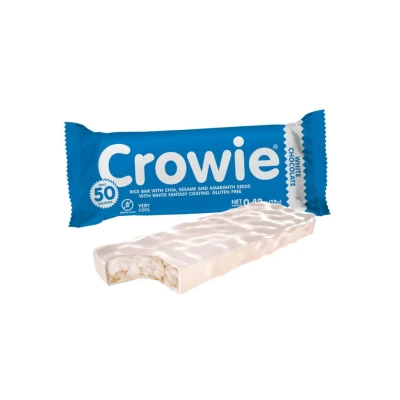 Barritas De Chocolate Blanco Sin Gluten Crowie Barrita Crowie Cho Blanco