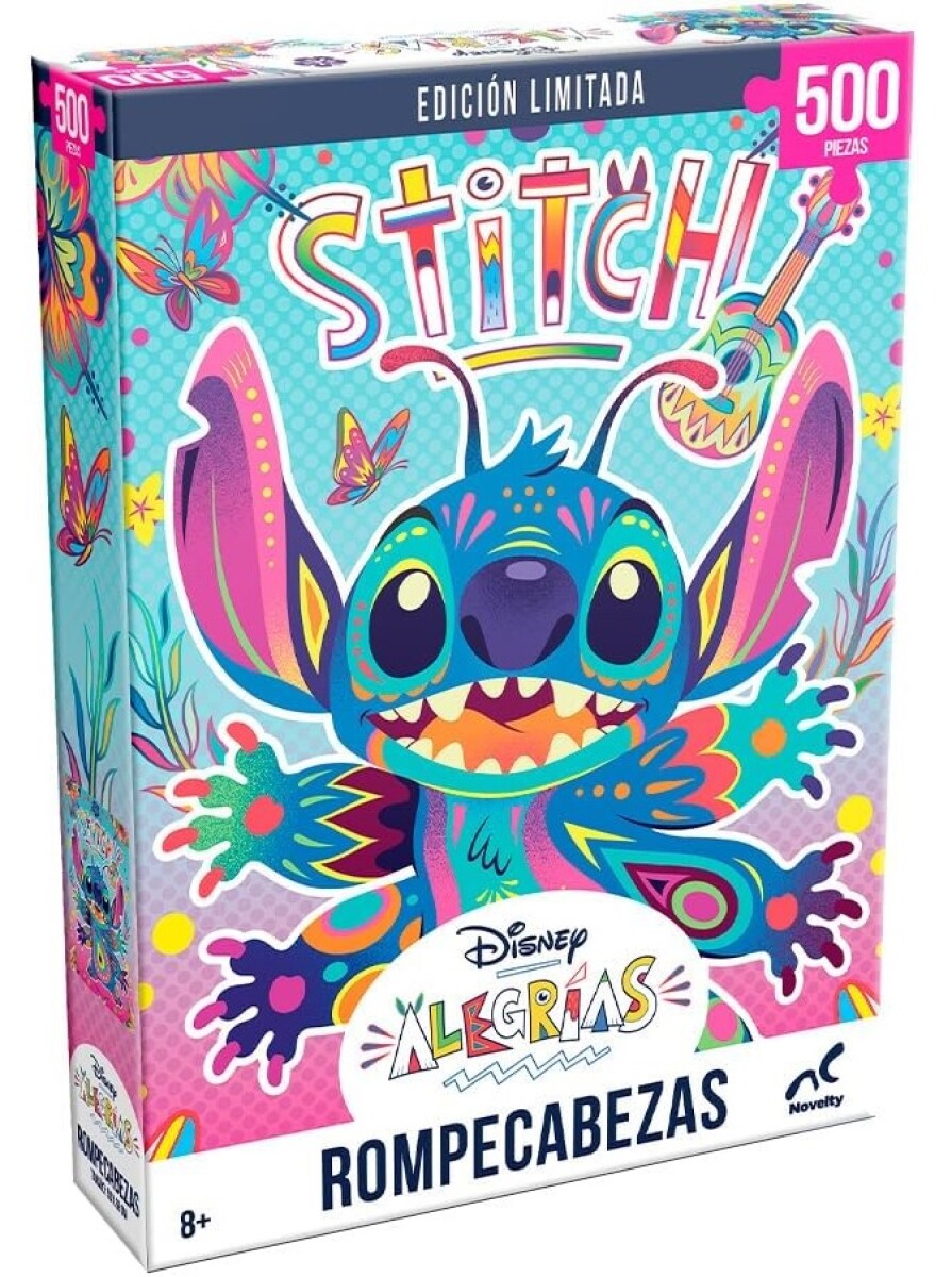 Rompecabezas Edición Limitada Stitch Alegrías 500 Piezas 
