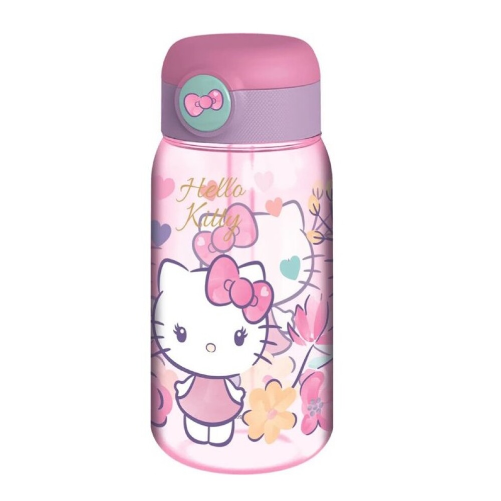 Cantimplora Hello Kitty 510 Ml BAZAR PLASTICO CANTIMPLORA 510 ML KITTY 81752 -