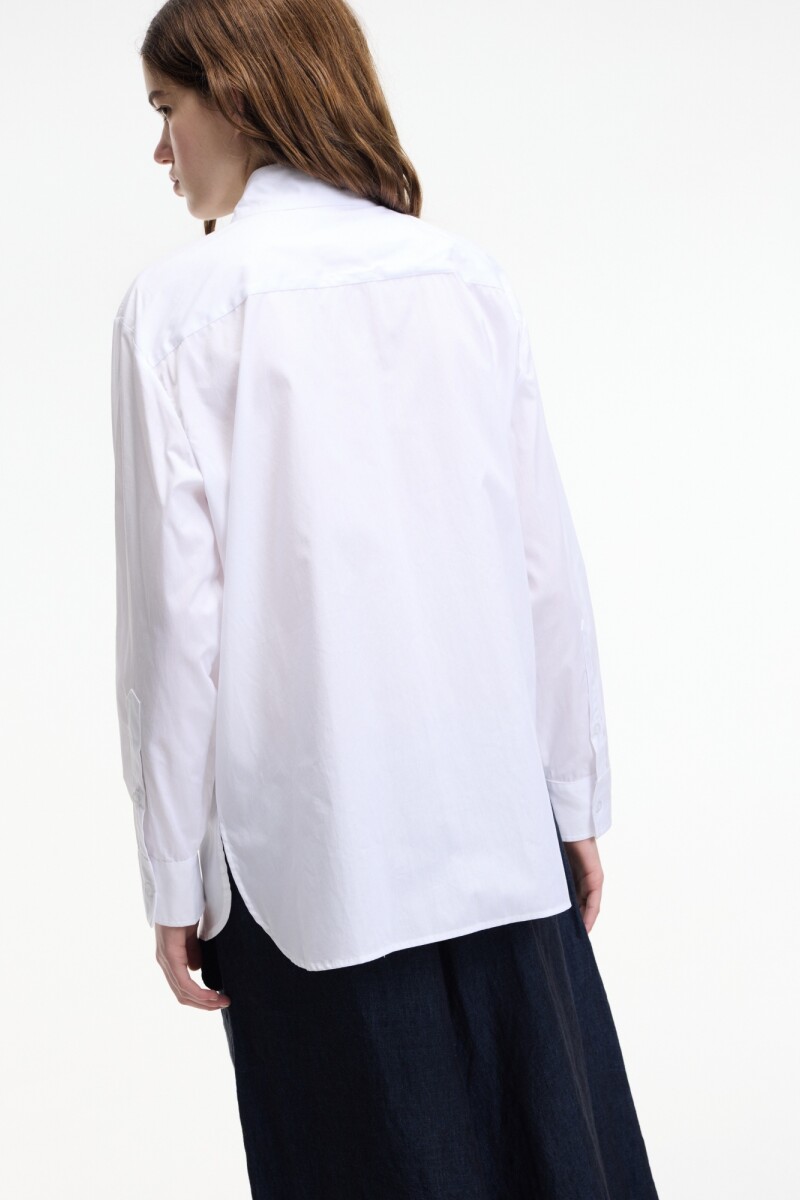 CAMISA APLIQUES Blanco