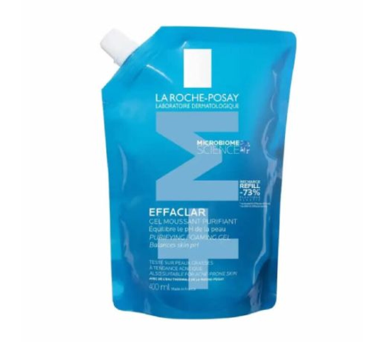 La Roche Posay Gel Effaclar Repuesto 400ml – Limpieza Profunda para Piel Grasa