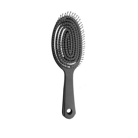 Cepillo de cabello negro