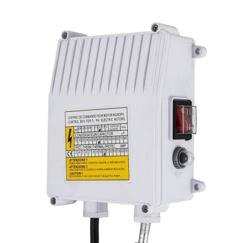 Caja de Arranque para bomba sumergible 1,5 hp