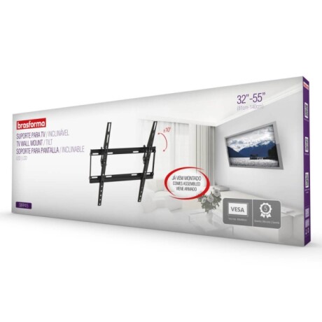 Soporte Brasforma Fijo 32" A 55" Sbrp-415 Soporte Brasforma Fijo 32" A 55" Sbrp-415