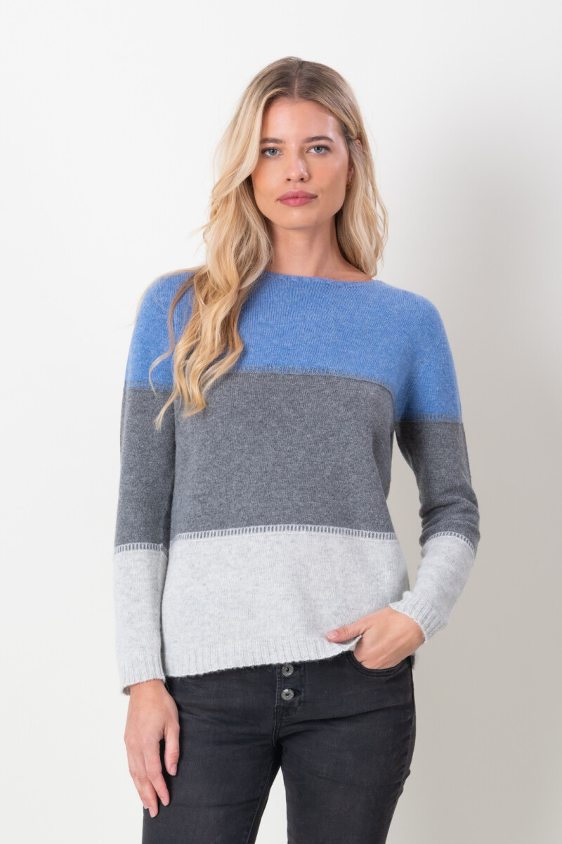 Sweater Cashmere combinado - Filer 